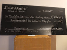 Load image into Gallery viewer, Large 4' long presentation check