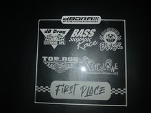 Load image into Gallery viewer, Simple budget acrylic award plaques