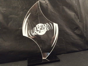 Simple budget acrylic award plaques